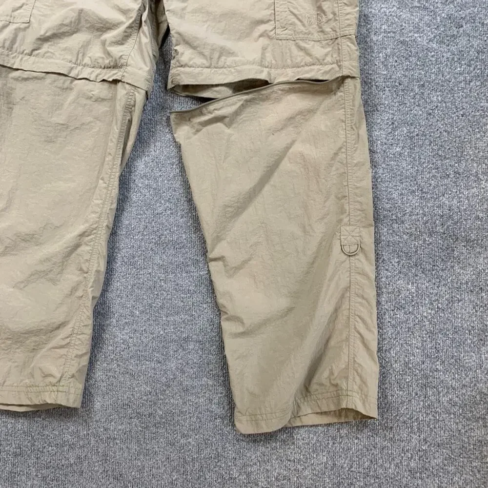 The North Face Pants Mens XL Stow Pocket Convertible Zip Off Cargo Shorts Hiking